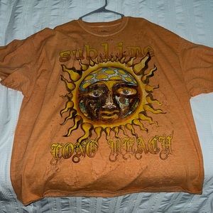 Distressed t shirt